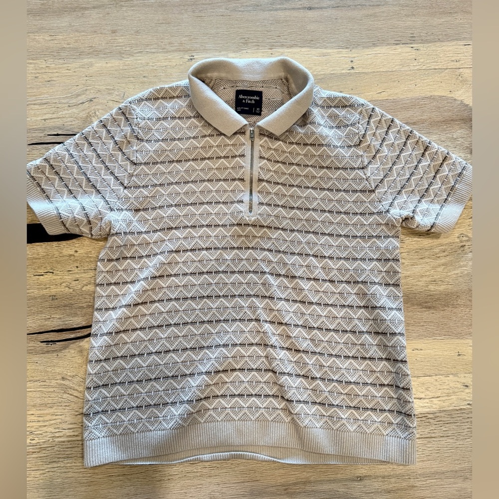 Abercrombie and Fitch 1/2 Zip Knit